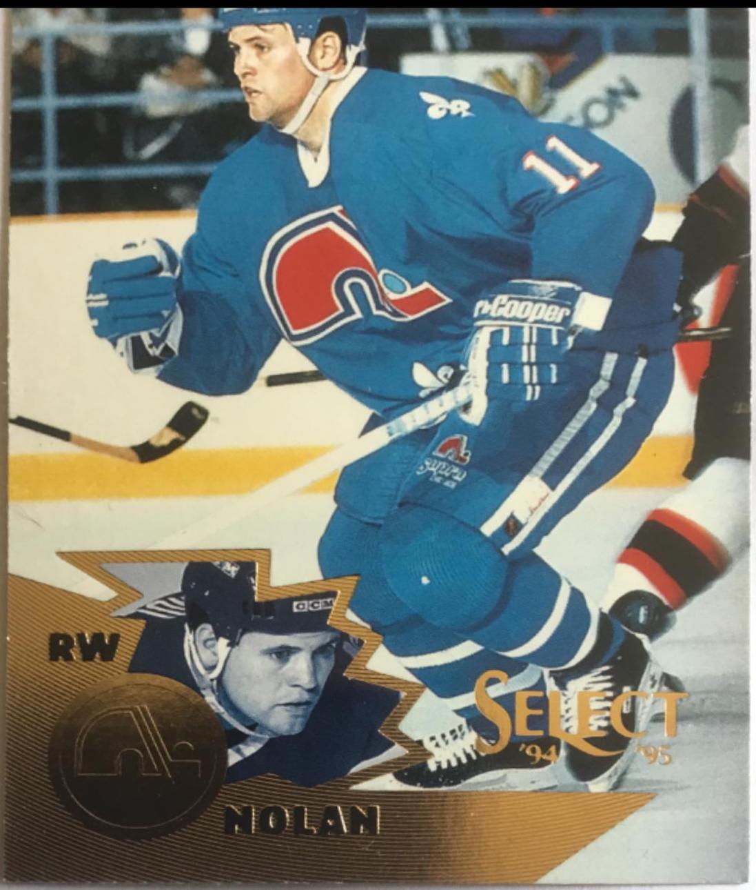 Owen Nolan #4 Hockey Cards 1994 Pinnacle
