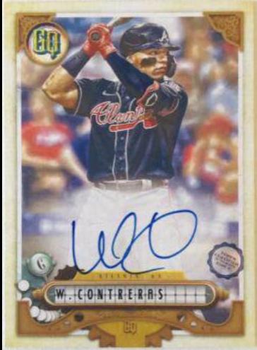 William Contreras [Missing Black Plate] #GQA-WC