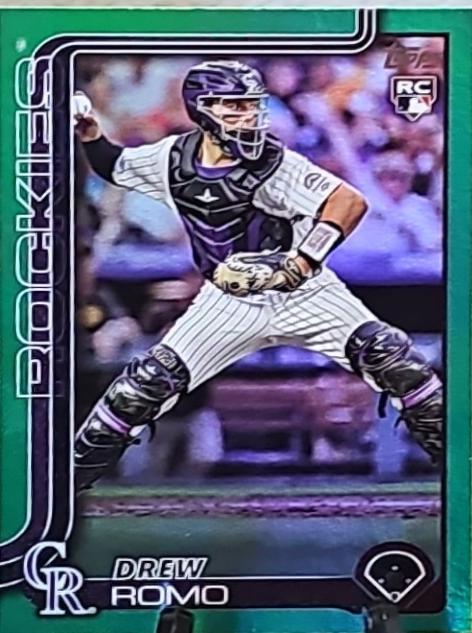 Drew Romo [Green Foil] #296 Prices | 2025 Topps | Baseball Cards