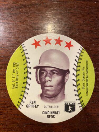 Ken Griffey Baseball Cards 1977 Chilly Willee Discs