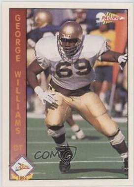 George Williams #650 Football Cards 1992 Pacific