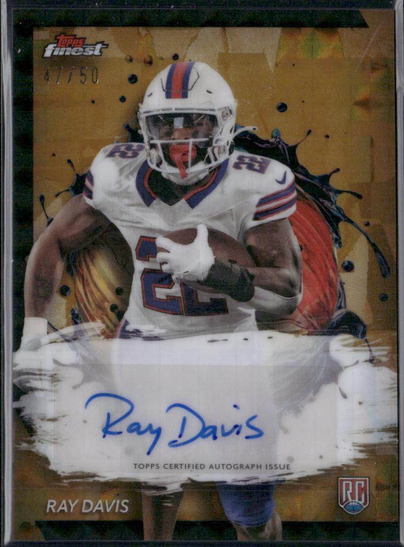 Ray Davis [Gold Geometric Refractor] #RFA-RAD