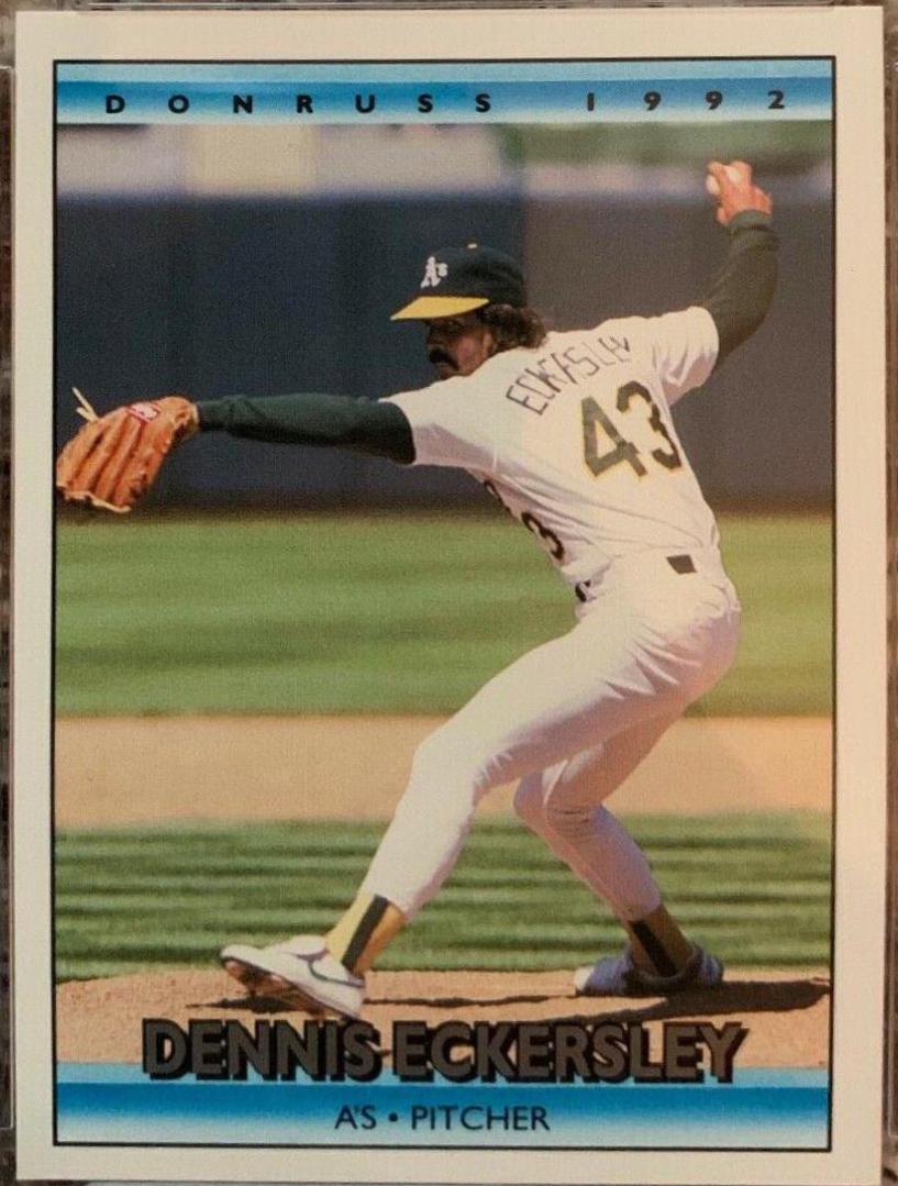 Dennis Eckersley #147 Baseball Cards 1992 Donruss