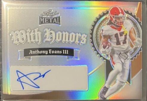 Anthony Evans III [Silver Prismatic] #WH-AE1