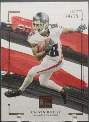 Calvin Ridley #5 Football Cards 2021 Panini Impeccable