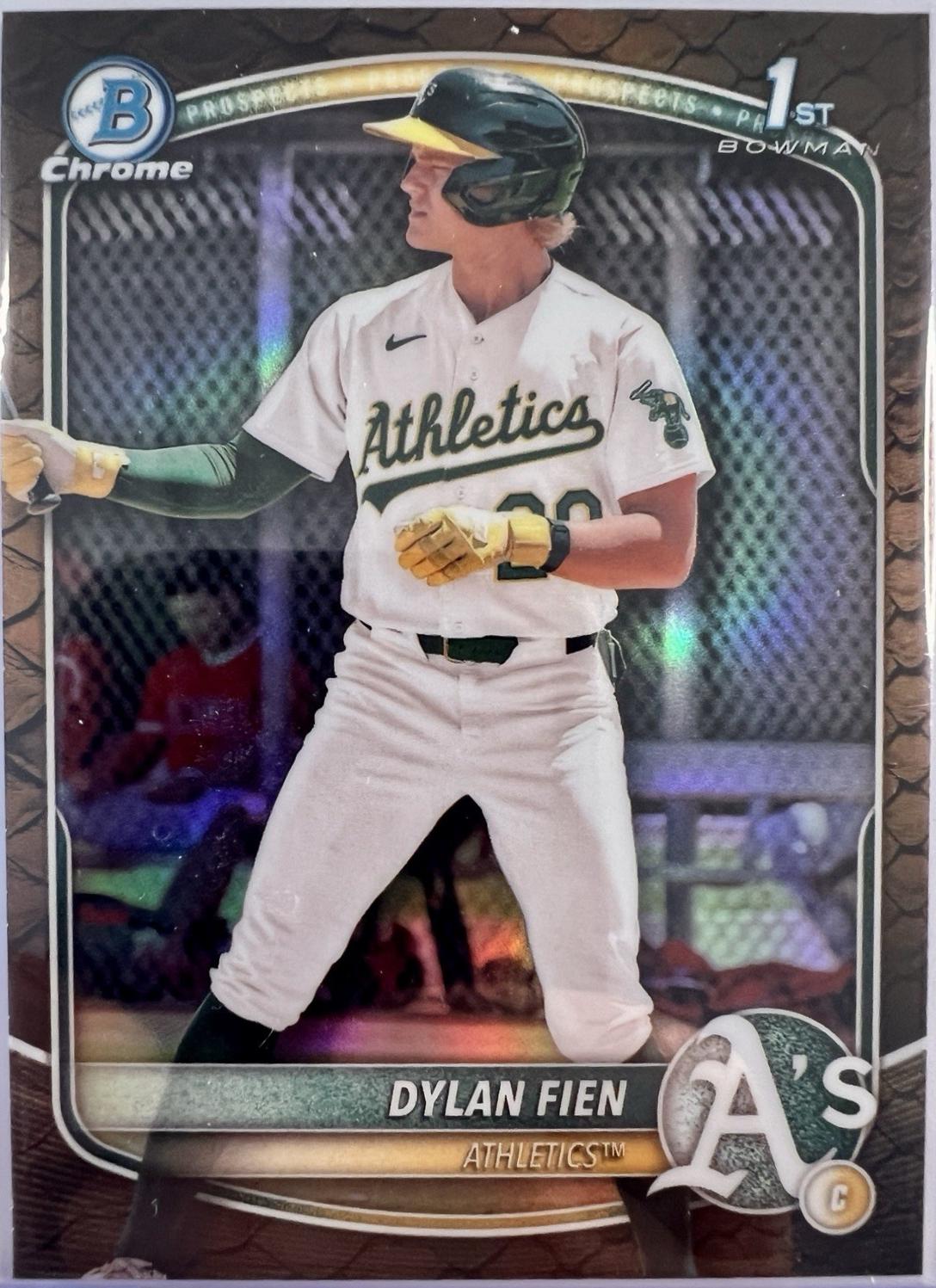Dylan Fien #BCP-47 Baseball Cards 2025 Bowman Chrome Prospects