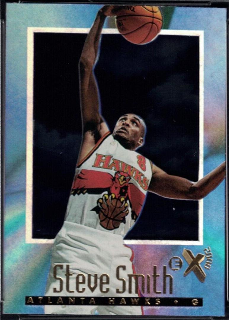 Steve Smith #3 Basketball Cards 1996 Skybox E-X2000