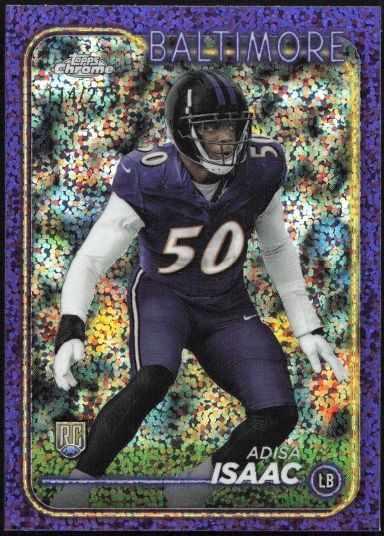 Adisa Isaac [Purple Speckle Refractor] #218