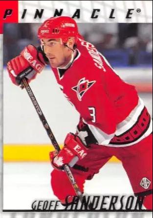 Geoff Sanderson #112 Hockey Cards 1997 Pinnacle Be A Player