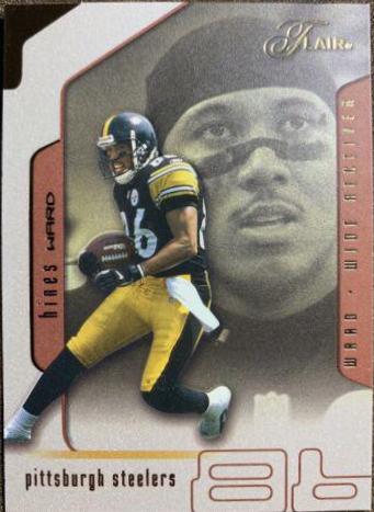 Hines Ward #25 Football Cards 2002 Flair