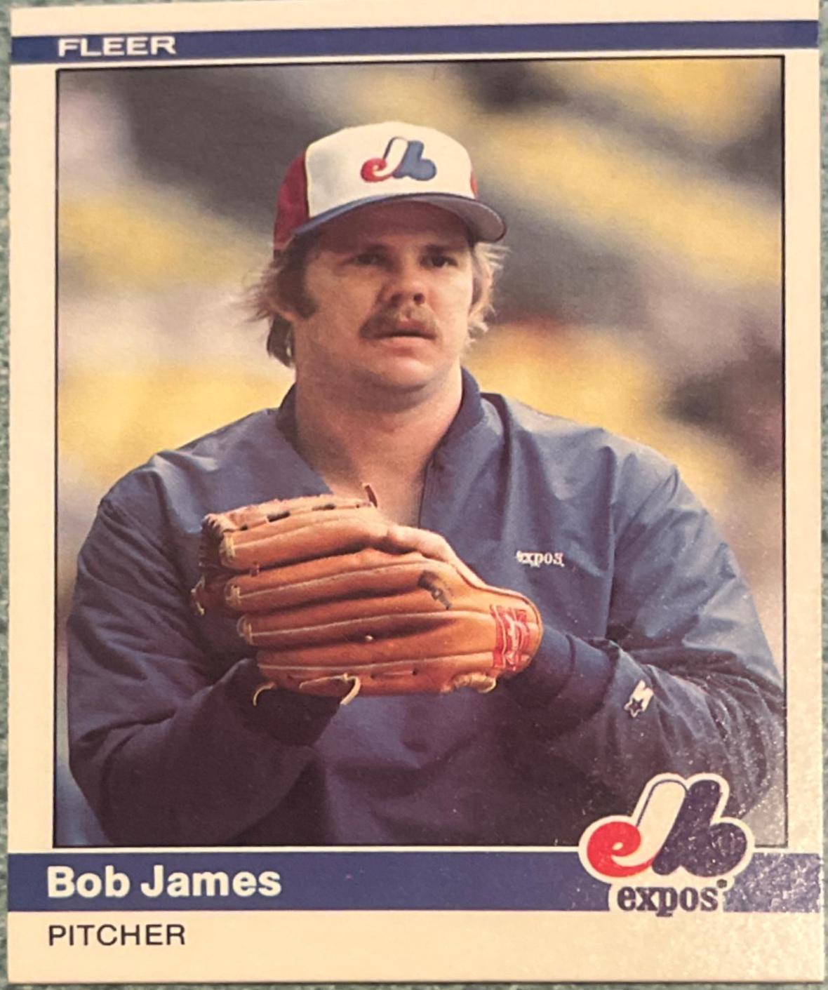 Bob James #277 Baseball Cards 1984 Fleer