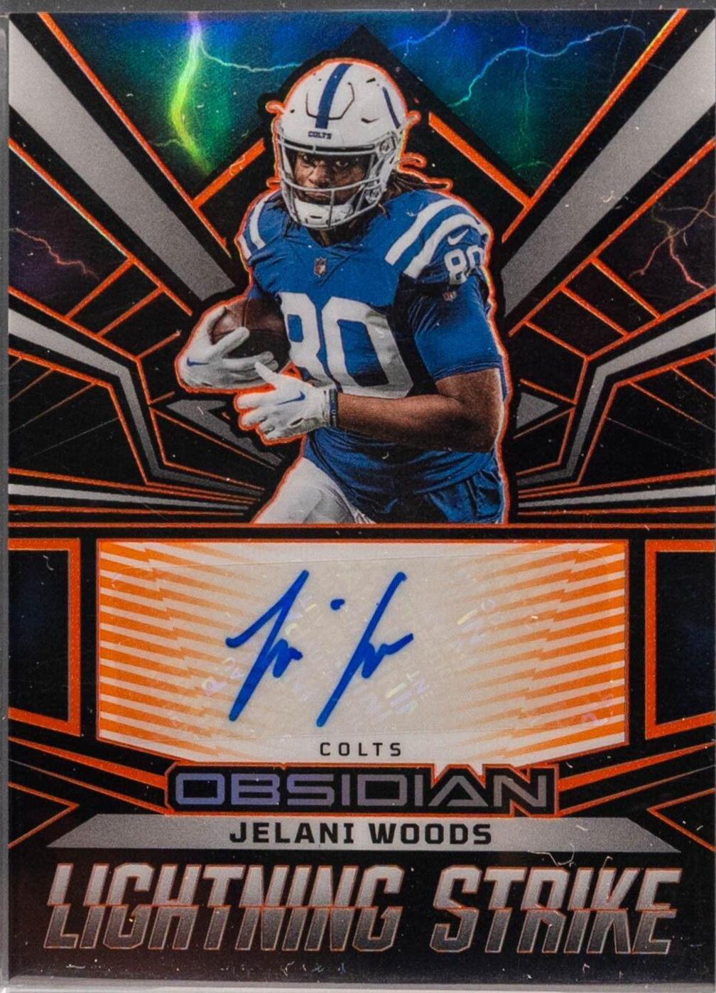 Jelani Woods [Electric Etch Orange] #LSS-JWO