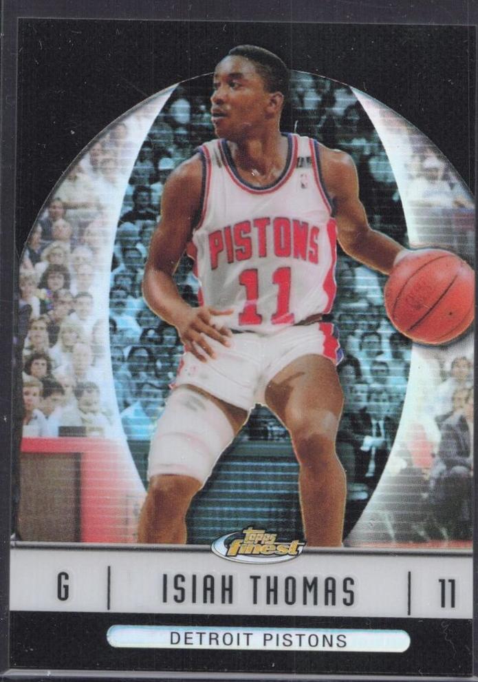 Isiah Thomas [Black Refractor] #42