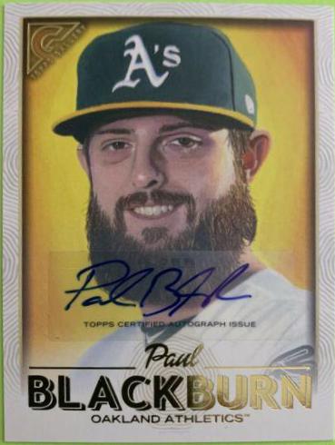 Paul Blackburn [Autograph] #59