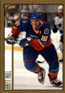 Brett Hull #30 Hockey Cards 1998 Topps