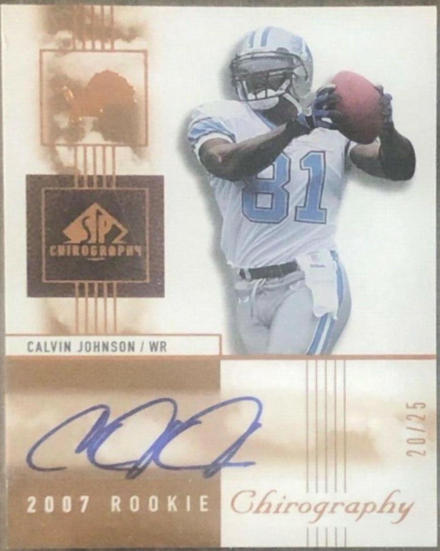 Calvin Johnson [Autograph Gold] #103