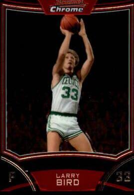 Larry Bird #109 2008 Bowman Chrome Basketball