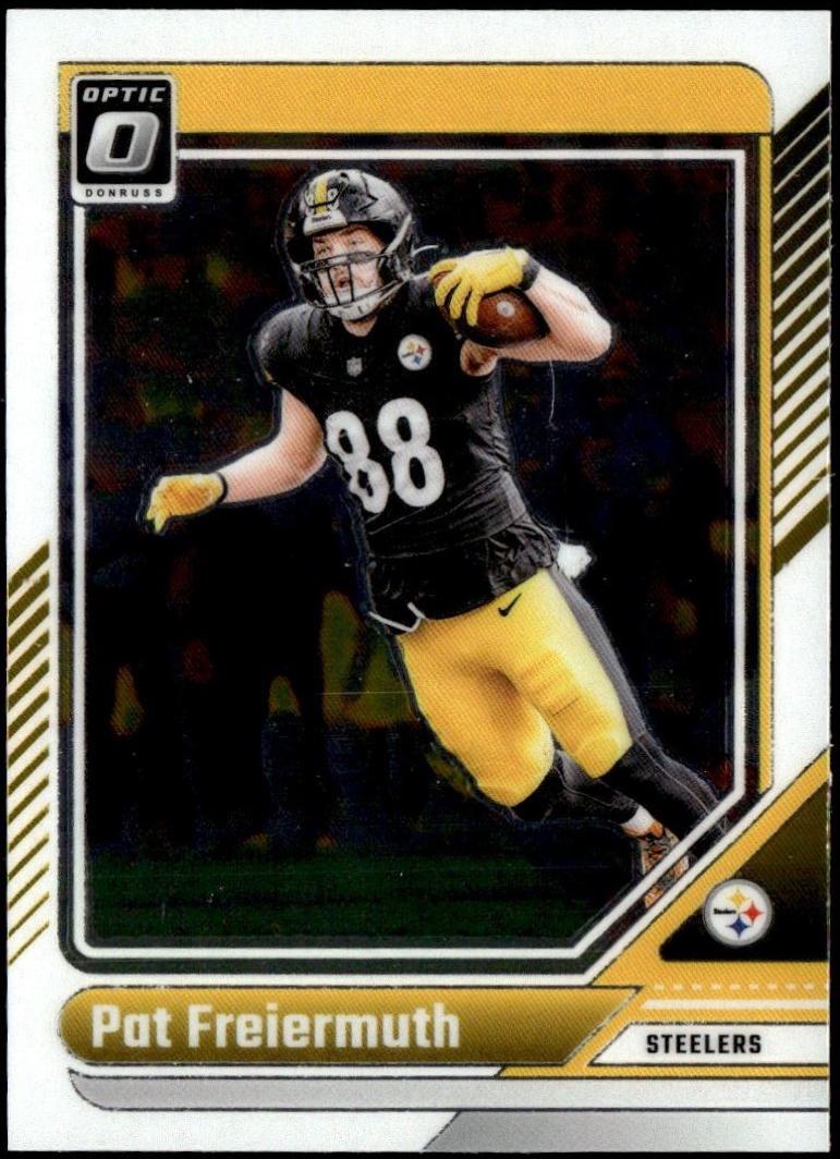 Pat Freiermuth #167 Football Cards 2024 Panini Donruss Optic