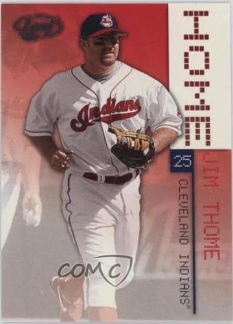 Jim Thome #4 Baseball Cards 2003 Leaf Home Away