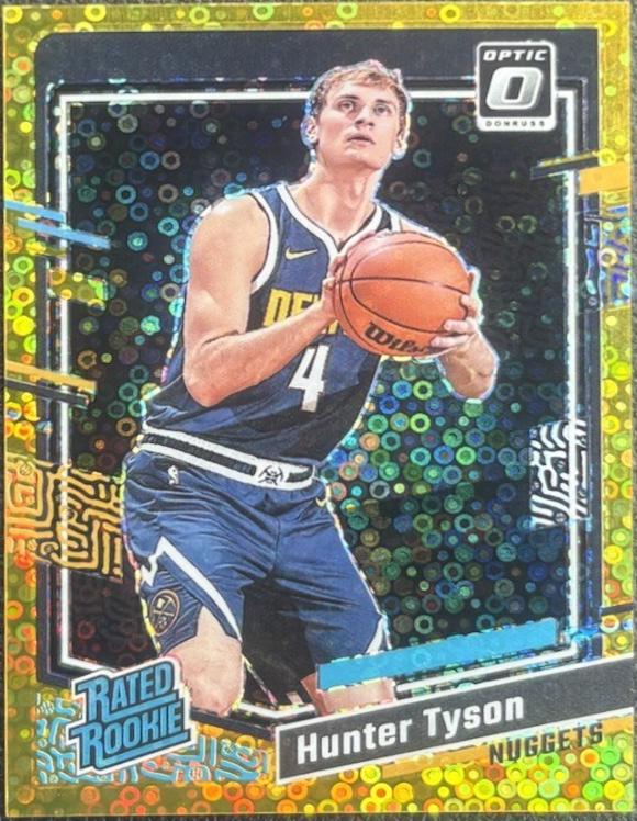 Hunter Tyson [Fast Break Gold] #201