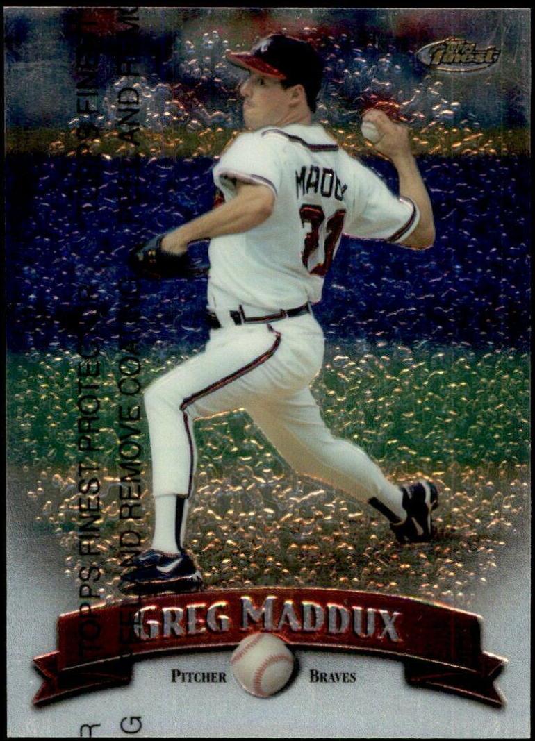 Greg Maddux #16 Baseball Cards 1998 Finest