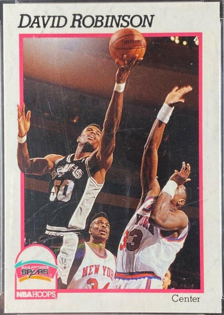 David Robinson #194 Basketball Cards 1991 Hoops