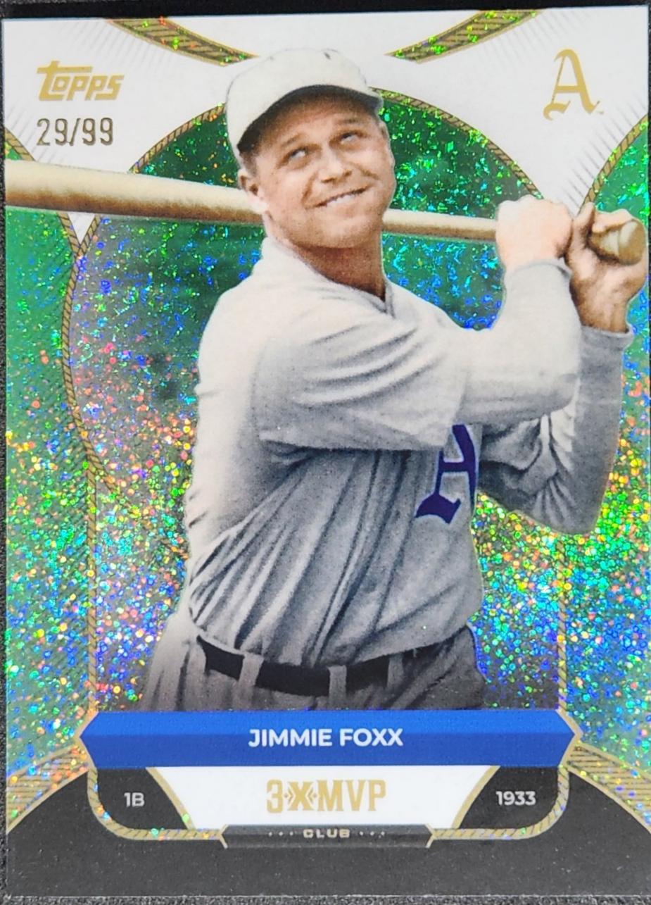 Jimmie Foxx [Green Stardust Foil] #35