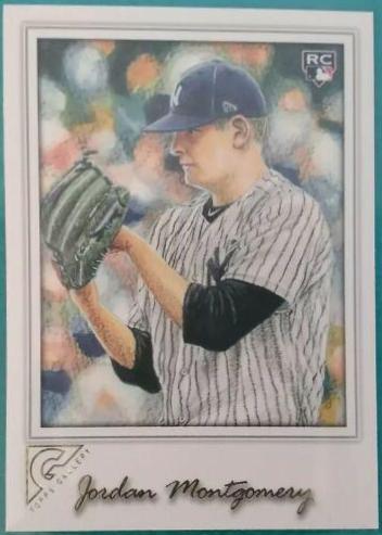 Jordan Montgomery #129 Baseball Cards 2017 Topps Gallery