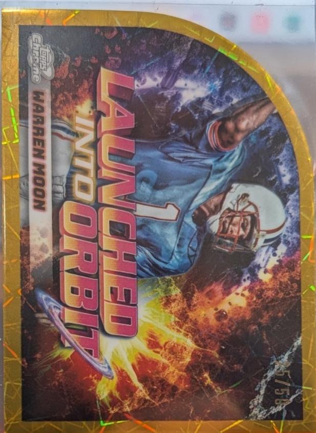 Warren Moon [Gold Interstellar Refractor] #LIO-23