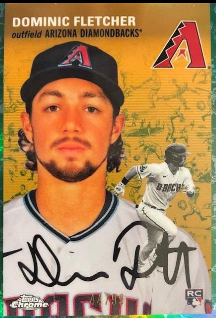 Dominic Fletcher [Green Wave Refractor] #106