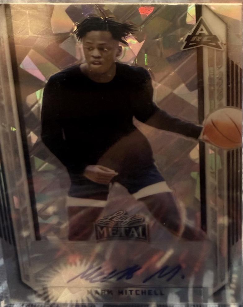 Mark Mitchell #BA-MM1 2021 Leaf Metal Basketball