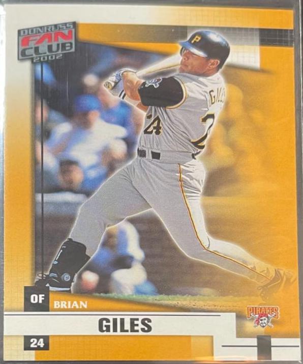 Brian Giles #88 Baseball Cards 2002 Donruss Fan Club