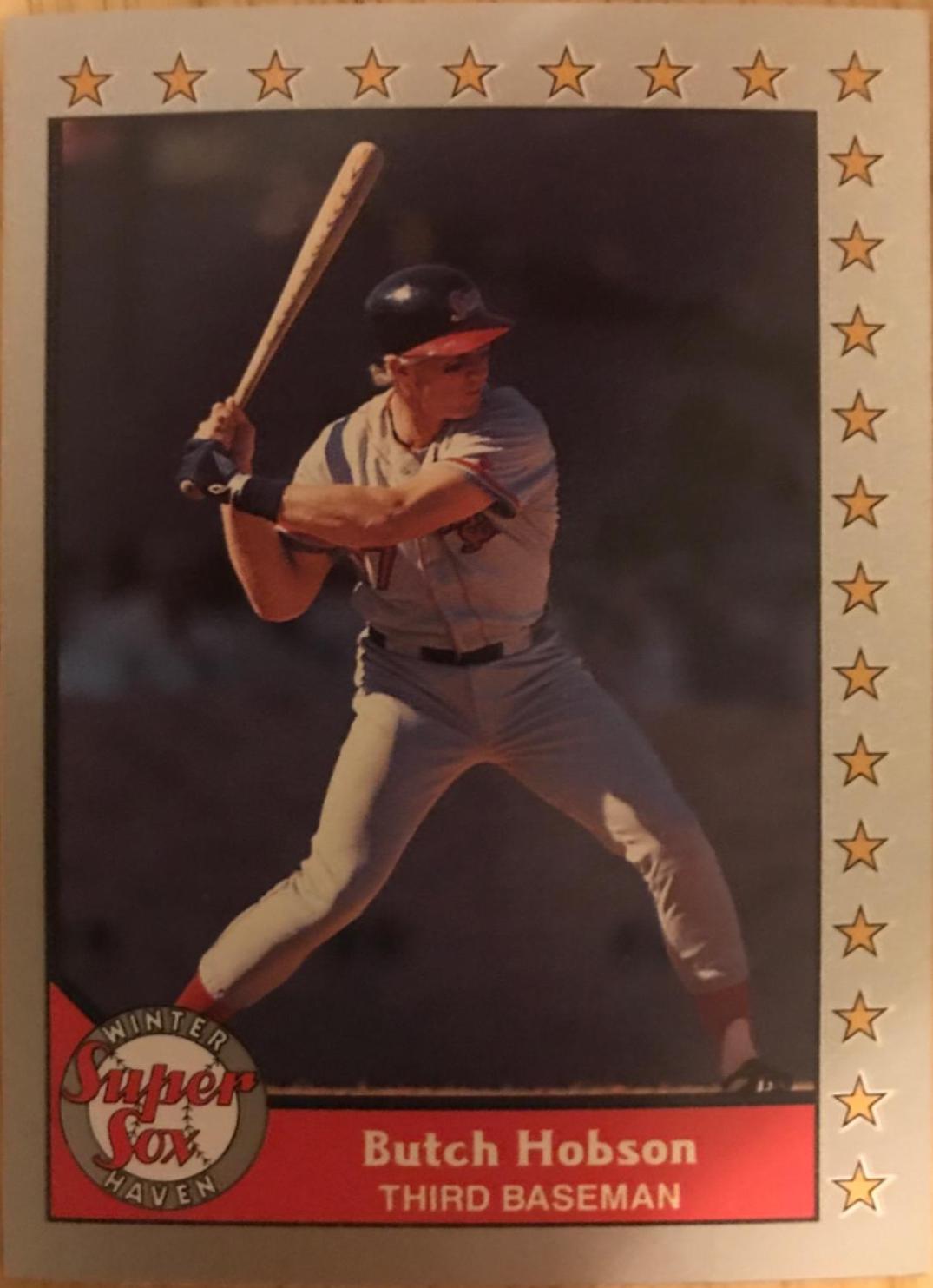 Butch Hobson #32 Baseball Cards 1990 Pacific Senior League