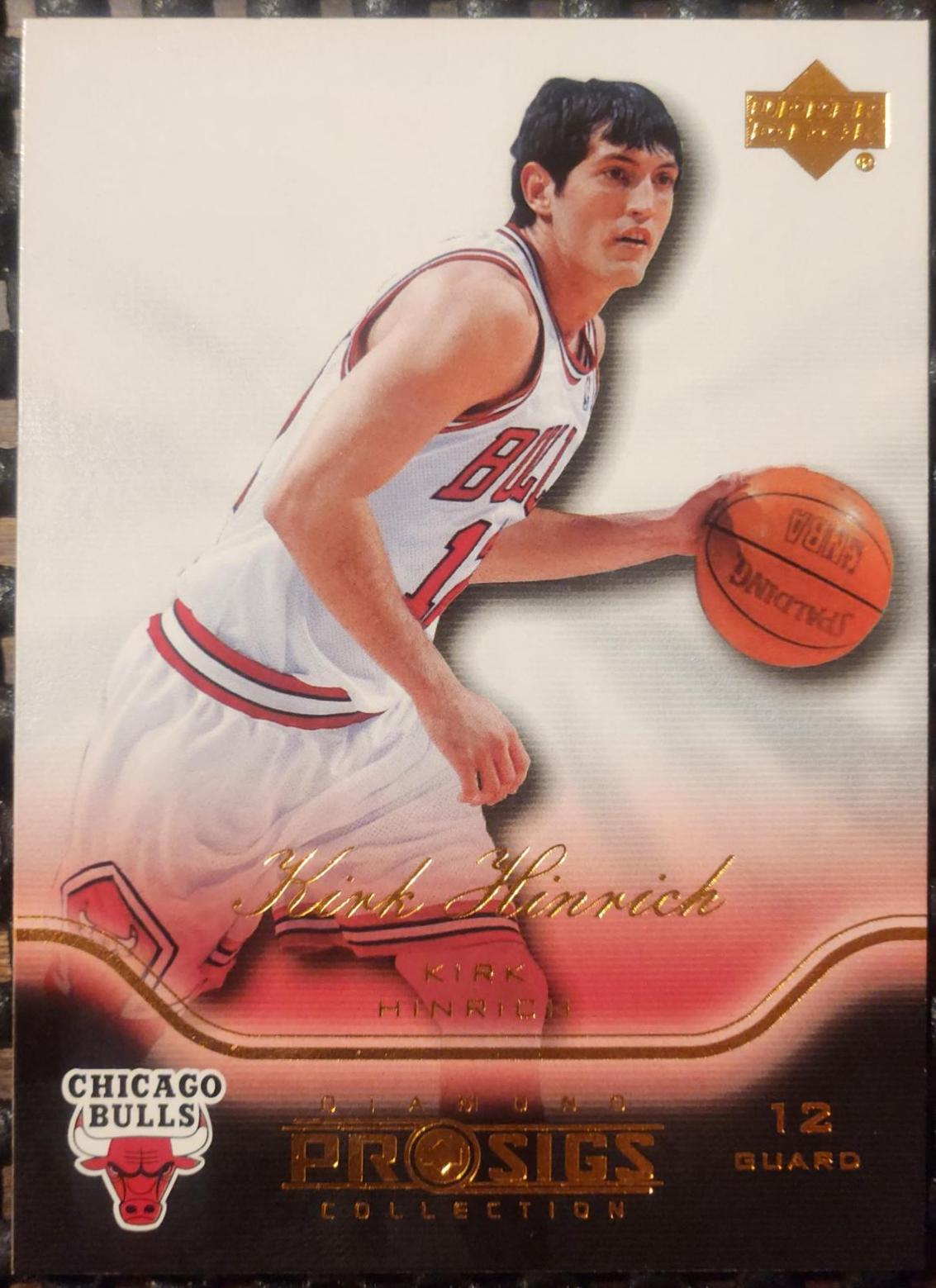 Kirk Hinrich #11 Basketball Cards 2004 Upper Deck Pro Sigs