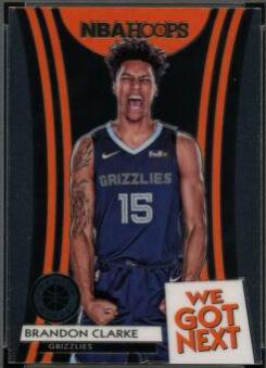 Brandon Clarke #4 Basketball Cards 2019 Panini Hoops Premium Stock We Got Next