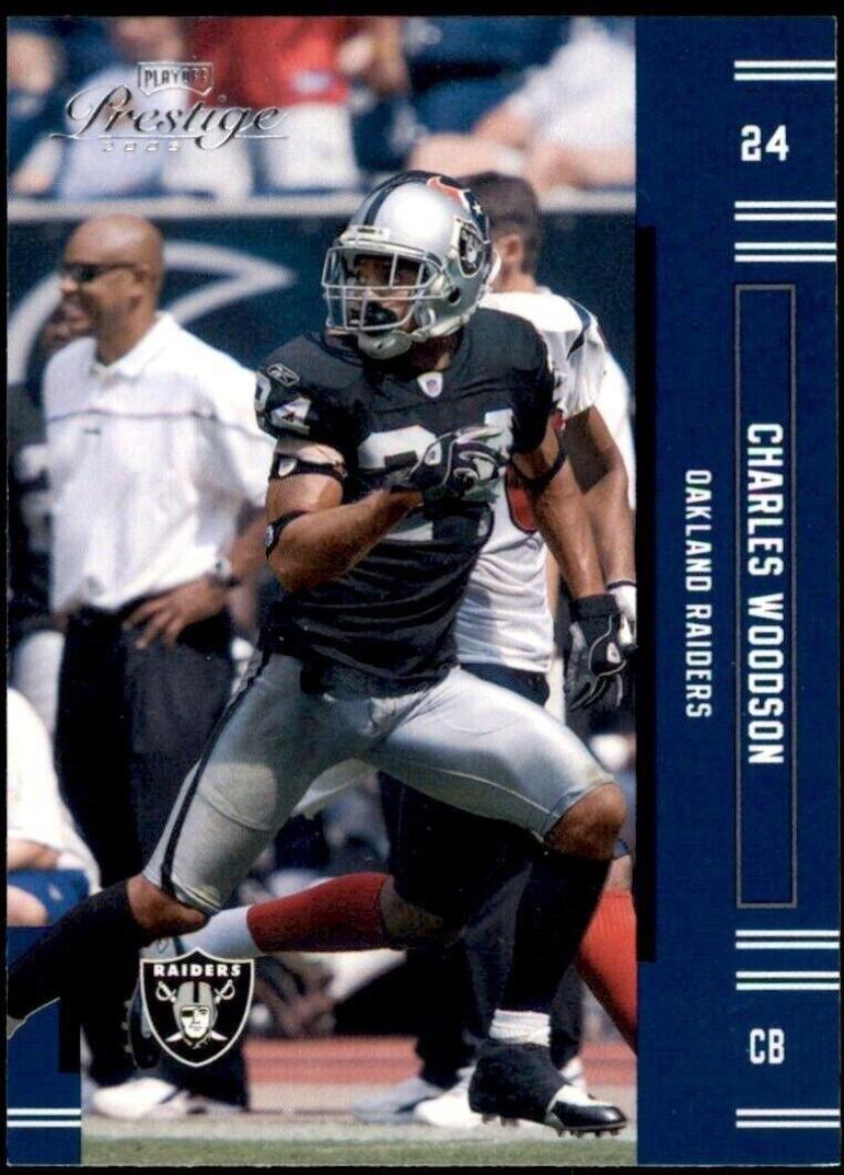 Charles Woodson #98 2005 Playoff Prestige Football