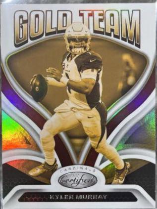 Kyler Murray #GT-4 2022 Panini Certified Football Gold Team