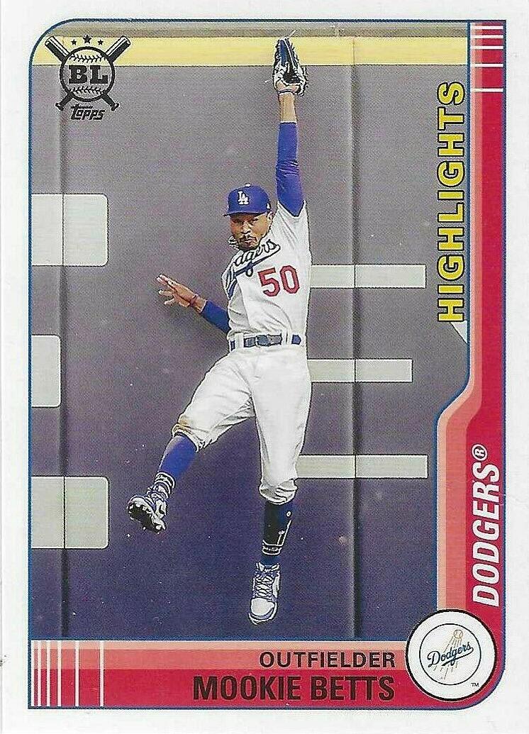 Mookie Betts #298 2021 Topps Big League Baseball