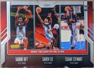 Saddiq Bey, Saben Lee, Isaiah Stewart