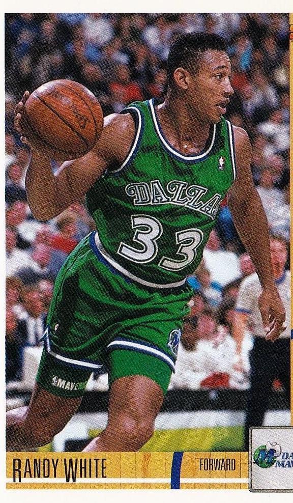 Randy White #105 Basketball Cards 1991 Upper Deck