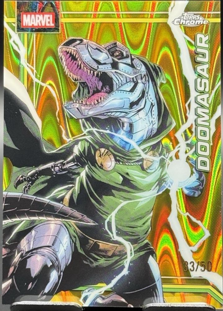 Doomasaur Gold RayWave Refractor