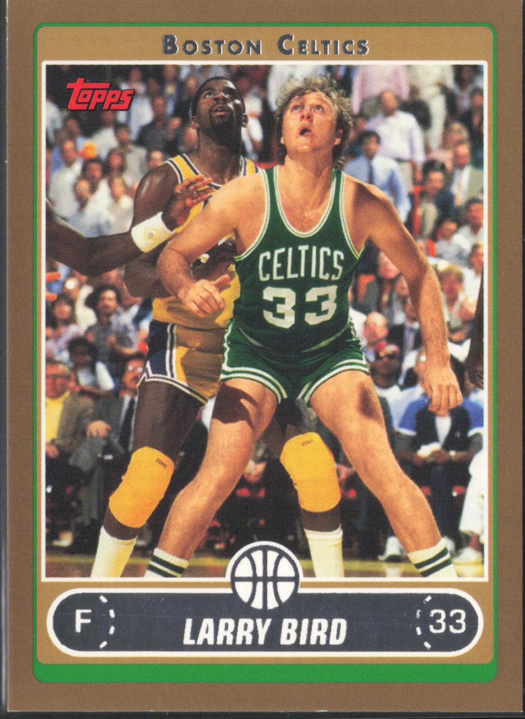Larry Bird #33n 2006 Topps Basketball