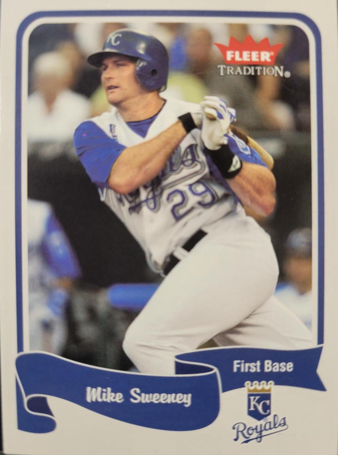 Mike Sweeney #217 2004 Fleer Tradition Baseball