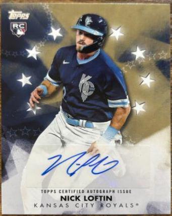 Nick Loftin #BSA-LOF 2024 Topps Baseball Stars Autograph