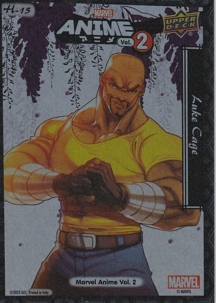 Luke Cage #H-15 Marvel 2023 Upper Deck Anime Volume 2 Hanafuda