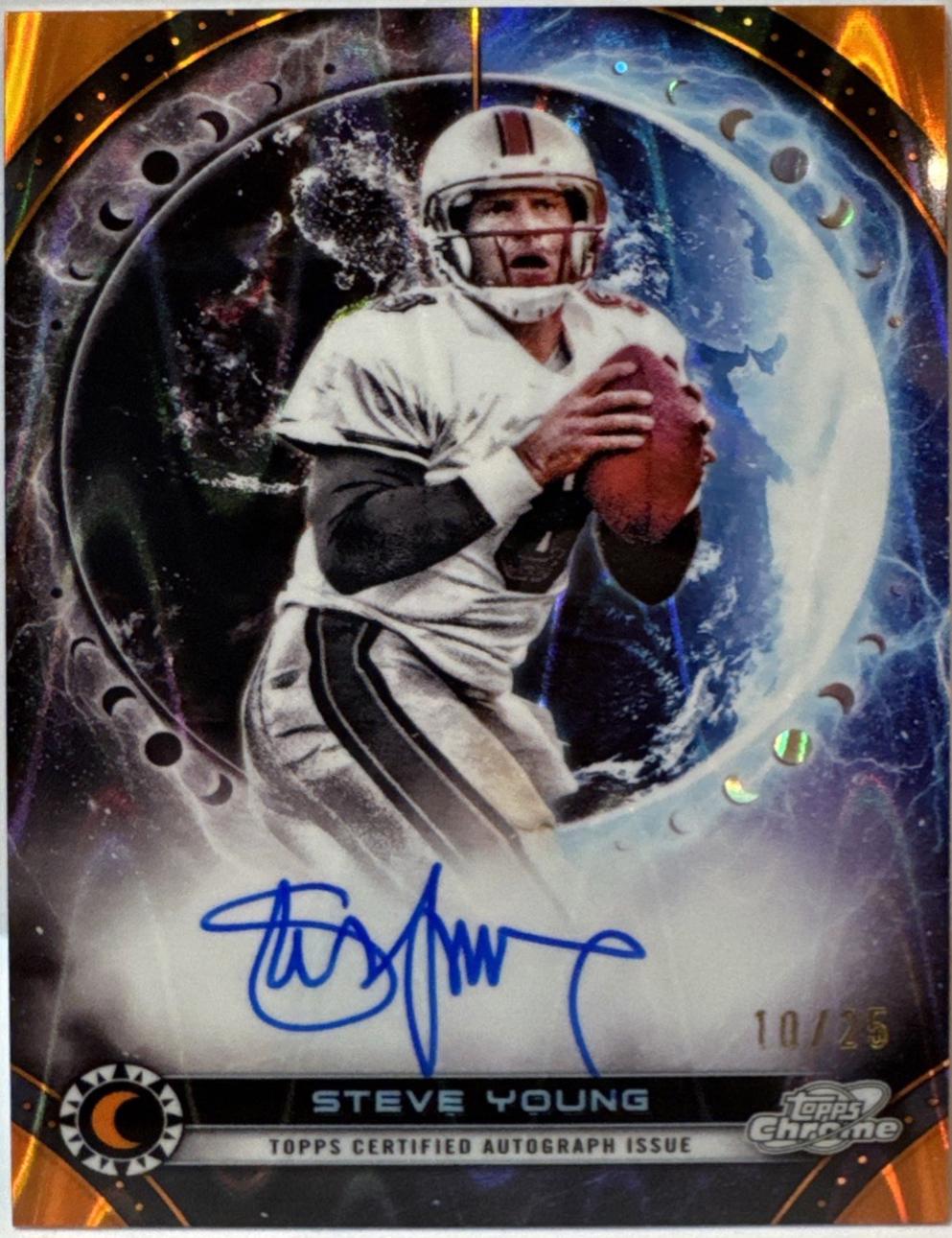 Steve Young [Orange Galactic Refractor] #EQA-SY