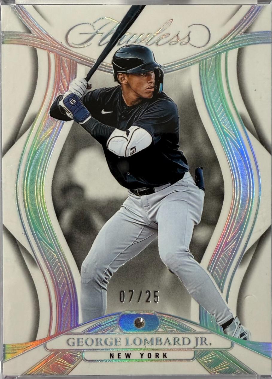 George Lombard Jr. #6 2025 Panini Flawless Baseball
