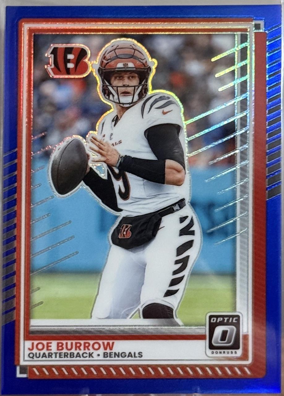 Joe Burrow [Blue] #1 Prices | 2025 Panini Donruss Optic | Football Cards