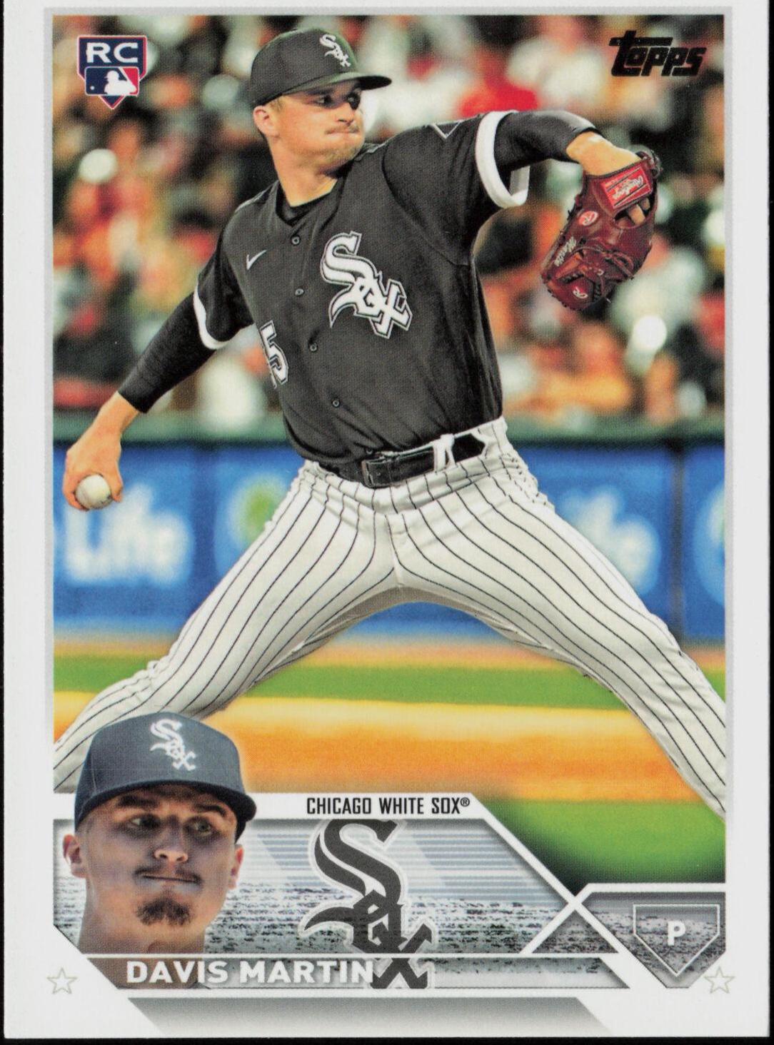 Davis Martin #188 Baseball Cards 2023 Topps
