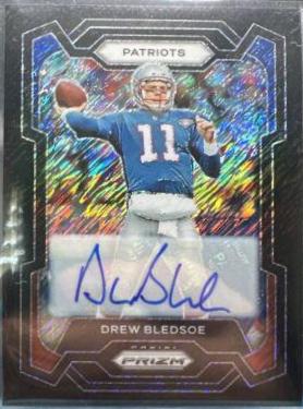 Drew Bledsoe [Autograph Black Shimmer] #203
